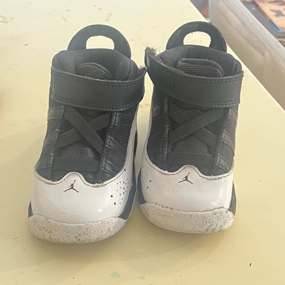 Toddler Air Jordan 6 Rings Basketball Shoes - Picture 7 of 8